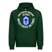 Forest Green chief master sergeant retired Urban Hoodie - artisFamous