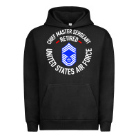 Pigment Black chief master sergeant retired Urban Hoodie - artisFamous