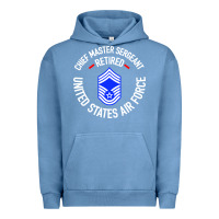 Pigment Pebble Blue chief master sergeant retired Urban Hoodie - artisFamous