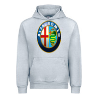 Heather Grey alfa racing big merch Urban Hoodie - artisFamous