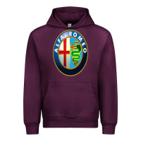 Mauve Wine alfa racing big merch Urban Hoodie - artisFamous
