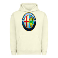 Pigment Pistachio alfa racing big merch Urban Hoodie - artisFamous