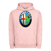 Pigment Salmon alfa racing big merch Urban Hoodie - artisFamous