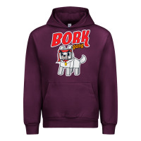 Mauve Wine bork  gang Urban Hoodie - artisFamous
