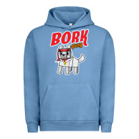 Pigment Pebble Blue bork  gang Urban Hoodie - artisFamous