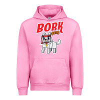 Fuchsia Pink bork  gang Urban Hoodie - artisFamous