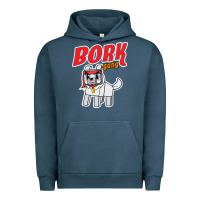 Pigment Midnight Navy bork  gang Urban Hoodie - artisFamous
