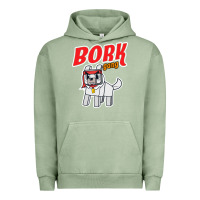 Pigment Oil Green bork  gang Urban Hoodie - artisFamous