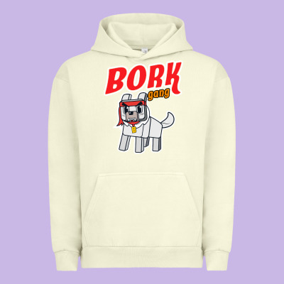 Bork  Gang Urban Hoodie Designed By Artisfamous