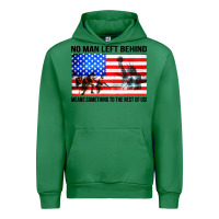 Emerald no man left behind means something to the rest of us Urban Hoodie - artisFamous