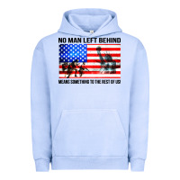 Pigment Grape Ice no man left behind means something to the rest of us Urban Hoodie - artisFamous