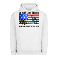 Pigment Lunar Rock no man left behind means something to the rest of us Urban Hoodie - artisFamous