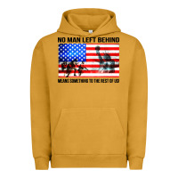 Pigment Peanut Butter no man left behind means something to the rest of us Urban Hoodie - artisFamous