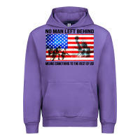 Tulip no man left behind means something to the rest of us Urban Hoodie - artisFamous
