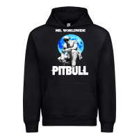 Black merch mr worldwide pit bull Urban Hoodie - artisFamous