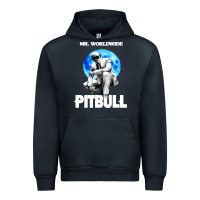 Navy merch mr worldwide pit bull Urban Hoodie - artisFamous