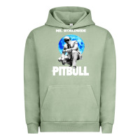 Pigment Oil Green merch mr worldwide pit bull Urban Hoodie - artisFamous