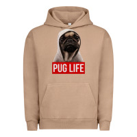 Pigment Burro pug life Urban Hoodie - artisFamous