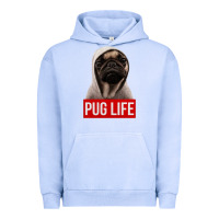 Pigment Grape Ice pug life Urban Hoodie - artisFamous