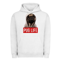 Pigment Lunar Rock pug life Urban Hoodie - artisFamous