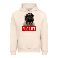 Sandshell pug life Urban Hoodie - artisFamous