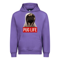 Tulip pug life Urban Hoodie - artisFamous