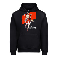 Black Genshin Impact Klee Urban Hoodie - artisFamous