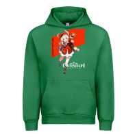Emerald Genshin Impact Klee Urban Hoodie - artisFamous