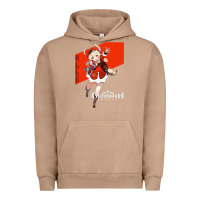 Pigment Burro Genshin Impact Klee Urban Hoodie - artisFamous