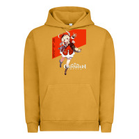 Pigment Peanut Butter Genshin Impact Klee Urban Hoodie - artisFamous