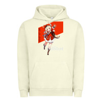 Pigment Pistachio Genshin Impact Klee Urban Hoodie - artisFamous