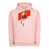 Pigment Salmon Genshin Impact Klee Urban Hoodie - artisFamous