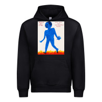Black walk davids on fire Urban Hoodie - artisFamous