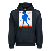 Navy walk davids on fire Urban Hoodie - artisFamous