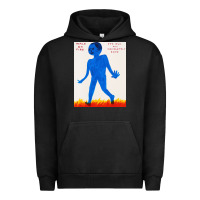 Pigment Black walk davids on fire Urban Hoodie - artisFamous