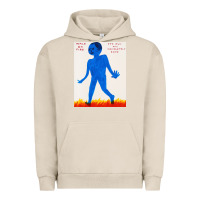 Pigment French Oak walk davids on fire Urban Hoodie - artisFamous