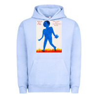 Pigment Grape Ice walk davids on fire Urban Hoodie - artisFamous