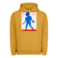 Pigment Peanut Butter walk davids on fire Urban Hoodie - artisFamous
