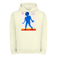 Pigment Pistachio walk davids on fire Urban Hoodie - artisFamous