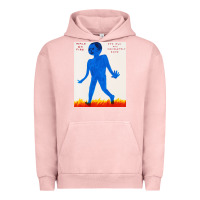 Pigment Salmon walk davids on fire Urban Hoodie - artisFamous