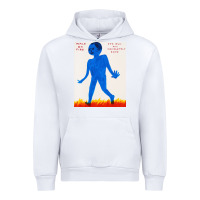 White walk davids on fire Urban Hoodie - artisFamous