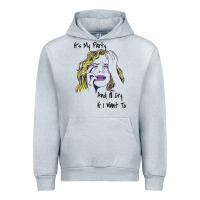 Heather Grey It's My Party And I'll Cry If I Want To happy christmas Urban Hoodie - artisFamous