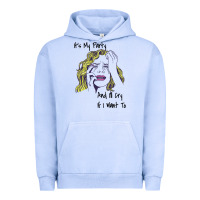 Pigment Grape Ice It's My Party And I'll Cry If I Want To happy christmas Urban Hoodie - artisFamous