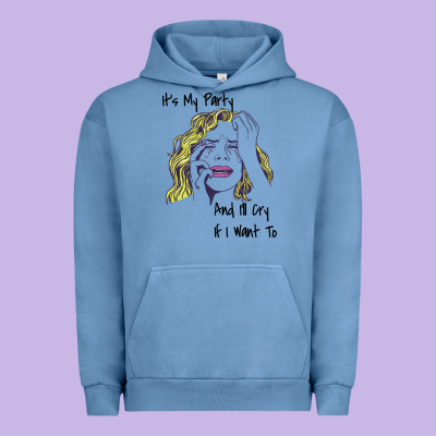 It's My Party And I'll Cry If I Want To Happy Christmas Urban Hoodie Designed By Artisfamous