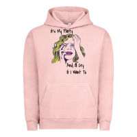 Pigment Salmon It's My Party And I'll Cry If I Want To happy christmas Urban Hoodie - artisFamous