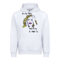 White It's My Party And I'll Cry If I Want To happy christmas Urban Hoodie - artisFamous