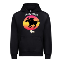 Black neil crazy horse Urban Hoodie - artisFamous
