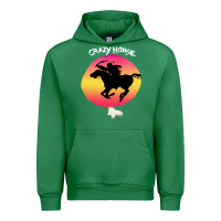 Emerald neil crazy horse Urban Hoodie - artisFamous