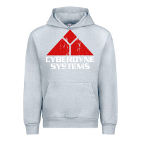 Heather Grey cyber dyne systems Urban Hoodie - artisFamous
