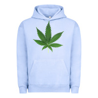 Pigment Grape Ice Weed leaf Urban Hoodie - artisFamous